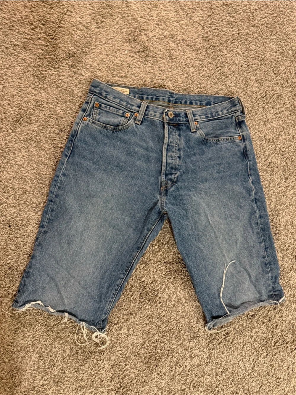 501 JORTS SIZE 34